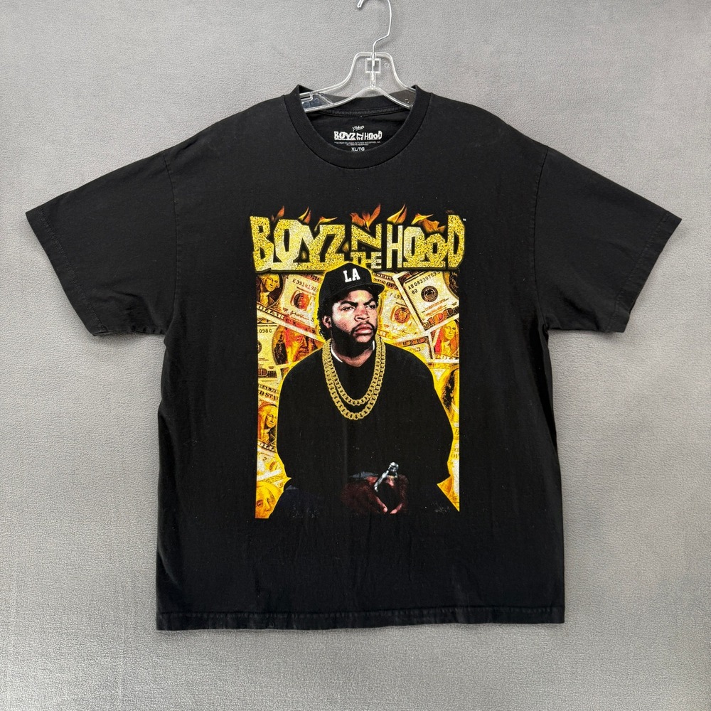 Boyz N The Hood T-Shirt Ice Cube Doughboy Graphic Mens XL Black Philcos 2020